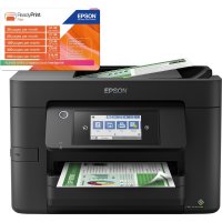 Epson WorkForce Pro WF-4825DWF, Tintenstrahl, Farbdruck, 4800 x 2400 DPI, Farbscan, A4, Schwarz