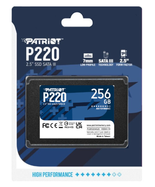 PATRIOT Memory P220 256GB, 256 GB, 2.5"