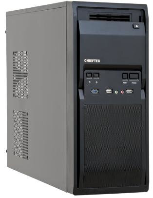 Chieftec LG-01B-OP, Midi Tower, PC, Schwarz, ATX, micro ATX, Heimbüro, 14 cm