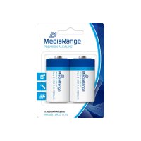 MEDIARANGE MRBAT109, Einwegbatterie, D, Alkali, 1,5 V, 2...