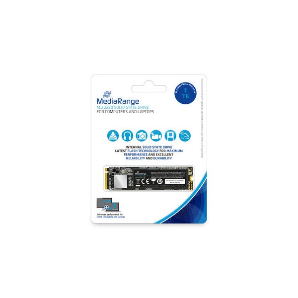 MEDIARANGE MR1033, 1000 GB, M.2, 2200 MB/s, 20 Gbit/s