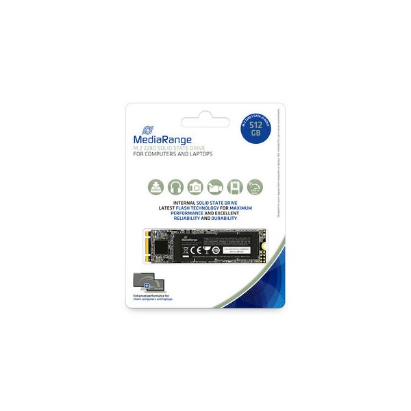 MEDIARANGE MR1023, 512 GB, M.2, 535 MB/s, 6 Gbit/s