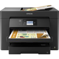 Epson WorkForce WF-7830DTWF, Tintenstrahl, Farbdruck, 4800 x 2400 DPI, Farbscan, A3, Schwarz