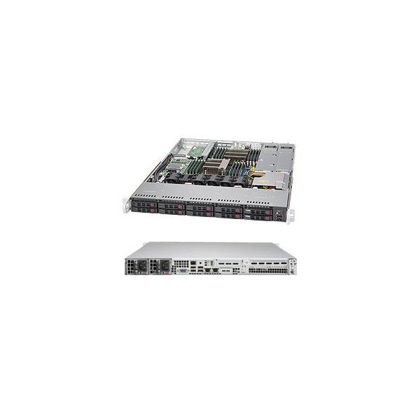 Supermicro SuperServer 1027R-WC1RT, Intel® C602J, LGA 2011 (Socket R), Intel, 8 GT/s, 30 MB, Intel® Xeon®