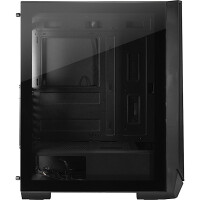 Inter-Tech IT-3503 Airstream, Tower, PC, Schwarz, ATX, EATX, Mini-ITX, uATX, Gaming, 16,5 cm