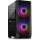 Inter-Tech IT-3503 Airstream, Tower, PC, Schwarz, ATX, EATX, Mini-ITX, uATX, Gaming, 16,5 cm