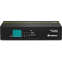 TRENDnet TPE-TG44G, Unmanaged, Vollduplex, Power over Ethernet (PoE)