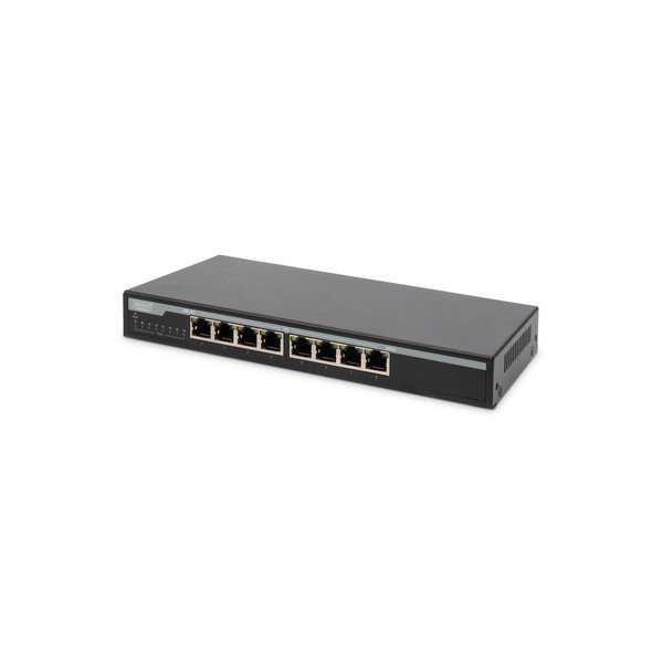 DIGITUS 8-Port Gigabit Netzwerkswitch, Desktop, unmanaged