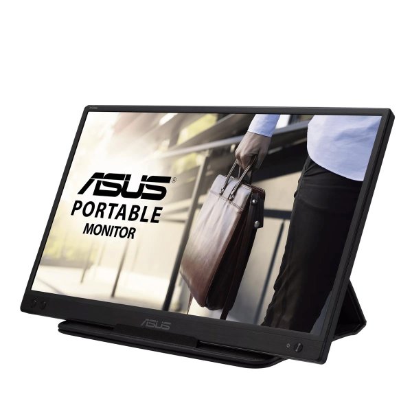 ASUS ZenScreen MB166C, 39,6 cm (15.6"), 1920 x 1080 Pixel, Full HD, LED, 5 ms, Schwarz