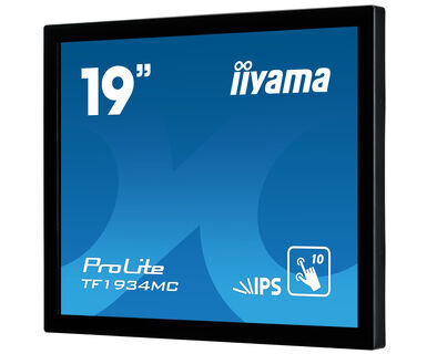 Iiyama ProLite TF1934MC-B7X, 48,3 cm (19"), 1280 x 1024 Pixel, SXGA, LED, 14 ms, Schwarz