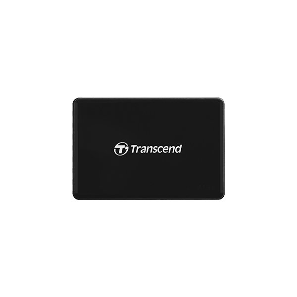 Transcend RDF8, CF, MicroSDHC, MicroSDXC, SD, SDHC, SDXC, Schwarz, Microsoft Windows 7 Microsoft Windows 8 Microsoft Windows 10 Mac OS X 10.2.8 or later Linux Kernel..., CE/FCC/BSMI/KC/RCM/EAC, Mikro-USB, USB