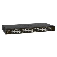 Netgear GS348 Unmanaged Gigabit Ethernet (10/100/1000) 1U...