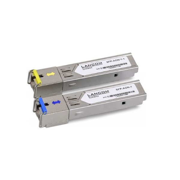 Lancom SFP-BiDi1550-SC1, Faseroptik, 1000 Mbit/s, SFP, SC, 9/125 µm, 20000 m