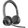 HP POLY Voyager 4320 USB-C Headset +BT700 Dongle, für Microsoft Teams zertifiziert, Kabellos, Büro/Callcenter, Kopfhörer, Schwarz