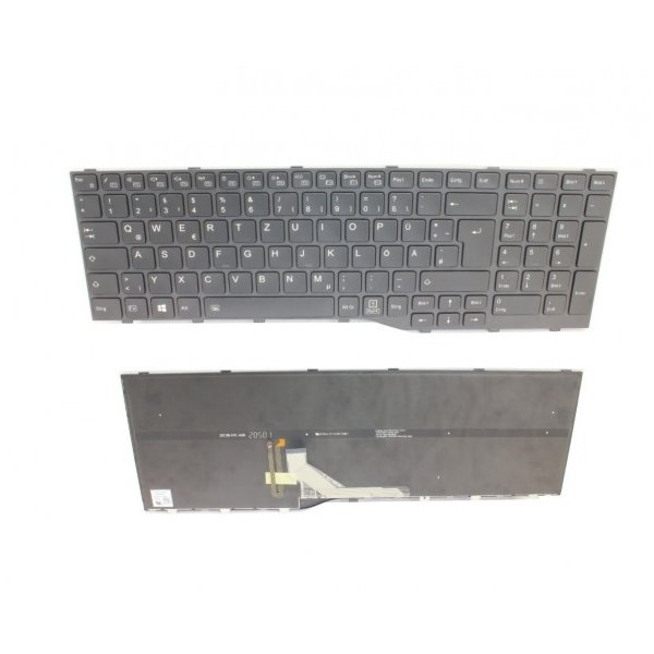 Fujitsu 34079037, Tastatur, Deutsch, Fujitsu, U7511