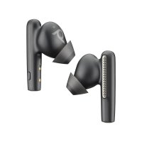 HP POLY Voyager Free 60+ UC Carbon Black Earbuds +BT700 USB-C Adapter +Touchscreen-Ladeetui, Kabellos, Anrufe/Musik, Kopfhörer, Schwarz