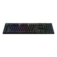 Logitech G G915, Volle Größe (100%), Kabellos, RF Wireless + Bluetooth, Mechanischer Switch, QWERTZ, Karbon