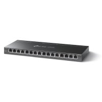 TP-LINK TL-SG116P, Unmanaged, Gigabit Ethernet (10/100/1000), Vollduplex, Wandmontage