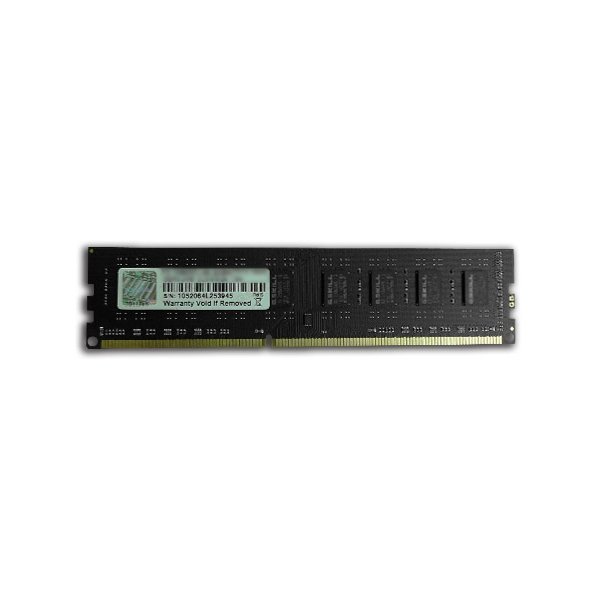 G.Skill 4GB PC3-10600, 4 GB, 1 x 4 GB, DDR3, 1333 MHz, 240-pin DIMM