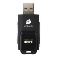 Corsair Voyager Slider X1 32GB, 32 GB, USB Typ-A, 3.2 Gen 1 (3.1 Gen 1), 130 MB/s, Dia, Schwarz