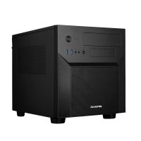 Chieftec CI-02B-OP, Cube, PC, Schwarz, micro ATX, Mini-ITX, SPCC, Heimbüro