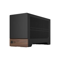 Fractal Design Terra, Small Form Factor (SFF), PC, Graphit, Mini-ITX, Aluminium, Walnuss, 7,7 cm