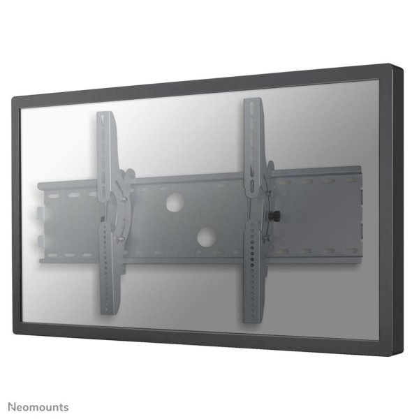 Neomounts Monitor-Wandhalterung, 94 cm (37"), 2,16 m (85"), 200 x 200 mm, 865 x 480 mm, 0 - 30°, Silber