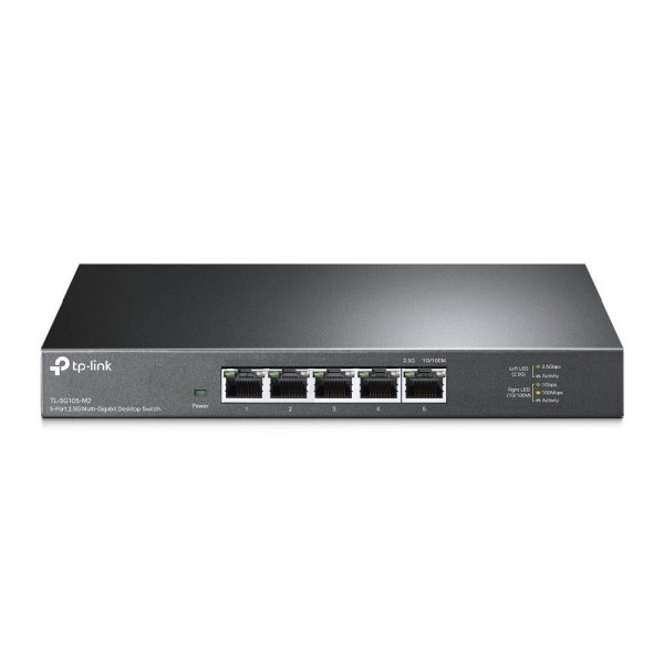 TP-LINK 5-Port 2.5G Desktop Switch, Unmanaged, 2.5G Ethernet (100/1000/2500)