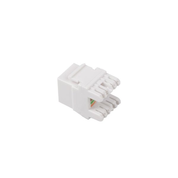 Lanberg KSU6-1000, Flach, Weiß, RJ-45, LSA, Männlich, Weiblich