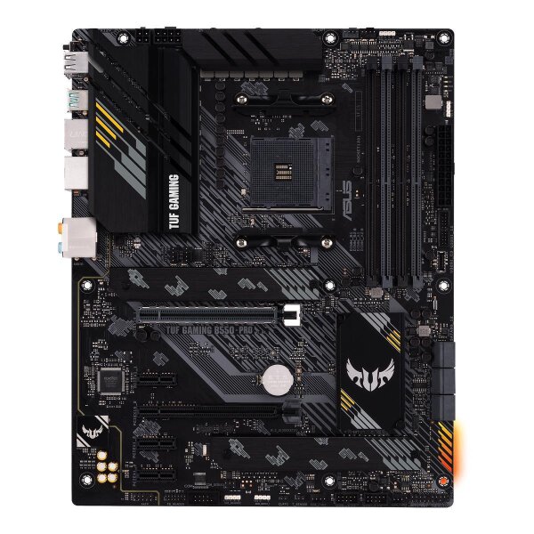 ASUS TUF GAMING B550-PRO, AMD, Sockel AM4, AMD Athlon, AMD Ryzen™ 3, AMD Ryzen™ 5, AMD Ryzen™ 7, 3rd Generation AMD Ryzen™ 9, Sockel AM4, DDR4-SDRAM, 128 GB