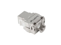 Lanberg KSF5-2000, Flach, Edelstahl, RJ-45, LSA,...