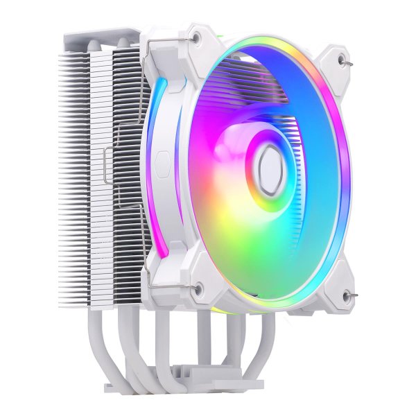 Cooler Master Hyper 212 Halo White, Luftkühlung, 12 cm, 650 RPM, 2050 RPM, 27 dB, 51,88 cfm