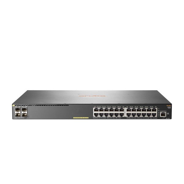 HPE 2930F 24G PoE+ 4SFP, Managed, L3, Gigabit Ethernet (10/100/1000), Power over Ethernet (PoE), Rack-Einbau, 1U