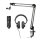 Audio-Technica Creator Pack, PC-Mikrofon, 30 - 15000 Hz, 24 Bit, 192 kHz, Tasten, Kabelgebunden