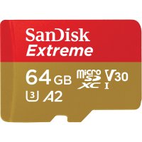 SanDisk Extreme, 64 GB, MicroSDXC, Klasse 10, UHS-I, 170...