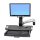 Ergotron StyleView Sit-Stand Combo Arm with Worksurface, 14,5 kg, 61 cm (24"), 75 x 75 mm, 100 x 100 mm