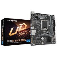 Gigabyte H610M H V3 DDR4, Intel, LGA 1700, Intel® Celeron®, Intel® Core™ i3, Intel® Core™ i5, Intel® Core™ i7, Intel® Core™ i9,..., LGA 1700, DDR4-SDRAM, 64 GB