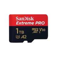 SanDisk Extreme PRO, 1 TB, MicroSDXC, Klasse 10, UHS-I,...