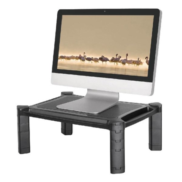 Neomounts Monitor-/Laptop-Erhöhung, Freistehend, 10 kg, 25,4 cm (10"), 81,3 cm (32"), Höhenverstellung, Schwarz