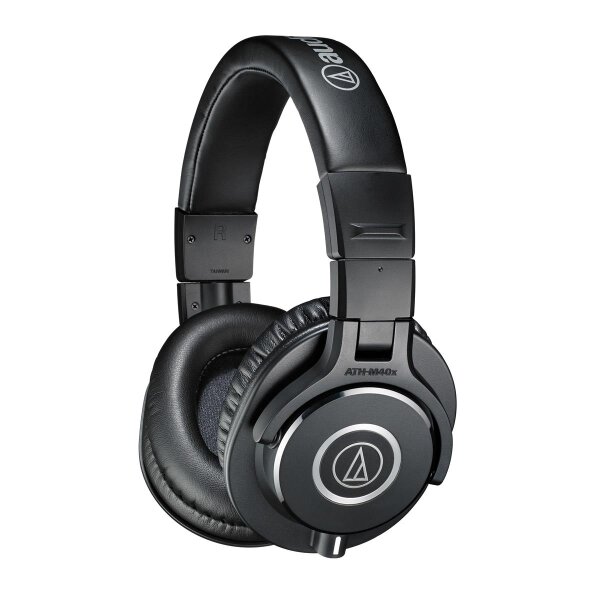 Audio-Technica ATH-M40X, Kopfhörer, Kopfband, Musik, Schwarz, 1,2 m, Verkabelt