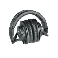 Audio-Technica ATH-M40X, Kopfhörer, Kopfband, Musik, Schwarz, 1,2 m, Verkabelt