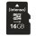 Intenso 16GB MicroSDHC, 16 GB, MicroSDHC, Klasse 10, 25 MB/s, Schockresistent, Temperaturbeständig, Wasserfest, Röntgensicher, Schwarz