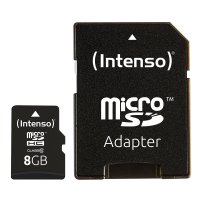 Intenso 8GB MicroSDHC, 8 GB, MicroSDHC, Klasse 10, 25...