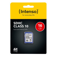 Intenso SD Karte Class 10, 16 GB, SDHC, Klasse 10, 25...