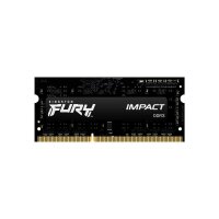 Kingston FURY Impact, 8 GB, 1 x 8 GB, DDR3L, 1866 MHz, 204-pin SO-DIMM, Schwarz