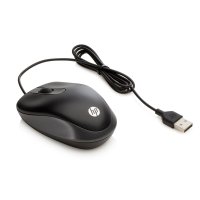 HP USB-Reisemaus, Beidhändig, Optisch, USB Typ-A,...