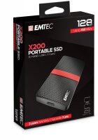 EMTEC X200, 128 GB, USB Typ-C, 3.2 Gen 1 (3.1 Gen 1), 450...