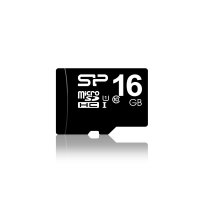 Silicon Power SP016GBSTH010V10SP, 16 GB, MicroSDHC,...