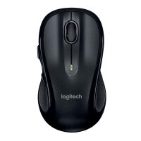 Logitech M510, Laser, RF Wireless, Schwarz