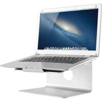 Neomounts Notebook-Ständer, Laptop-Ständer, Silber, 25,4 cm (10"), 43,2 cm (17"), 5 kg, 360°